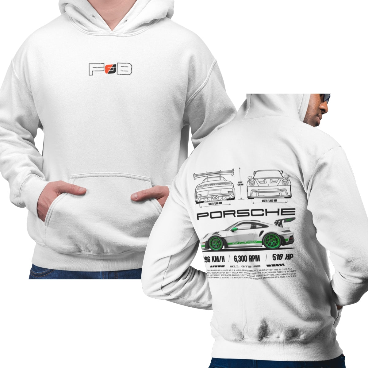 Sudadera Porsche Verde