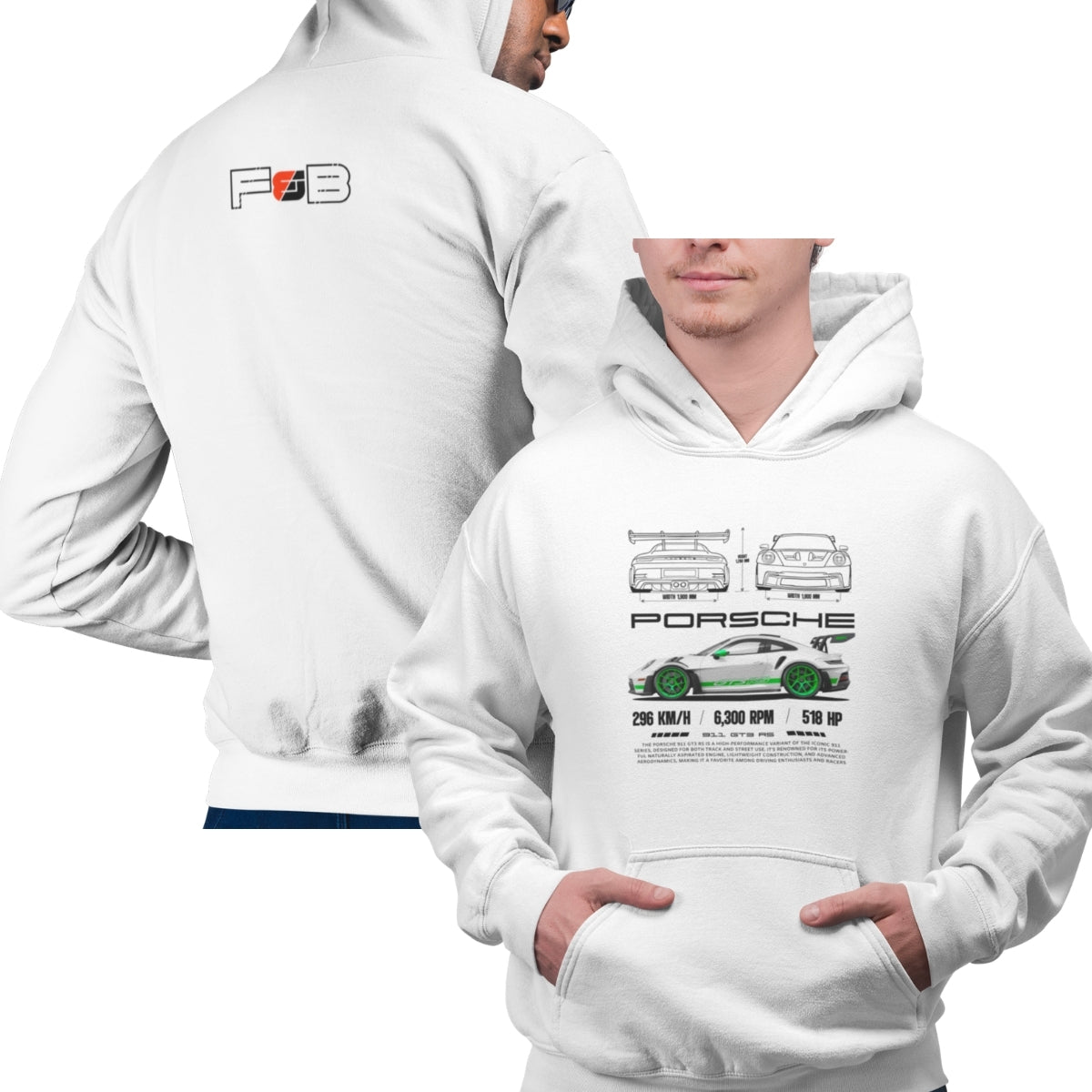 Sudadera Porsche Verde