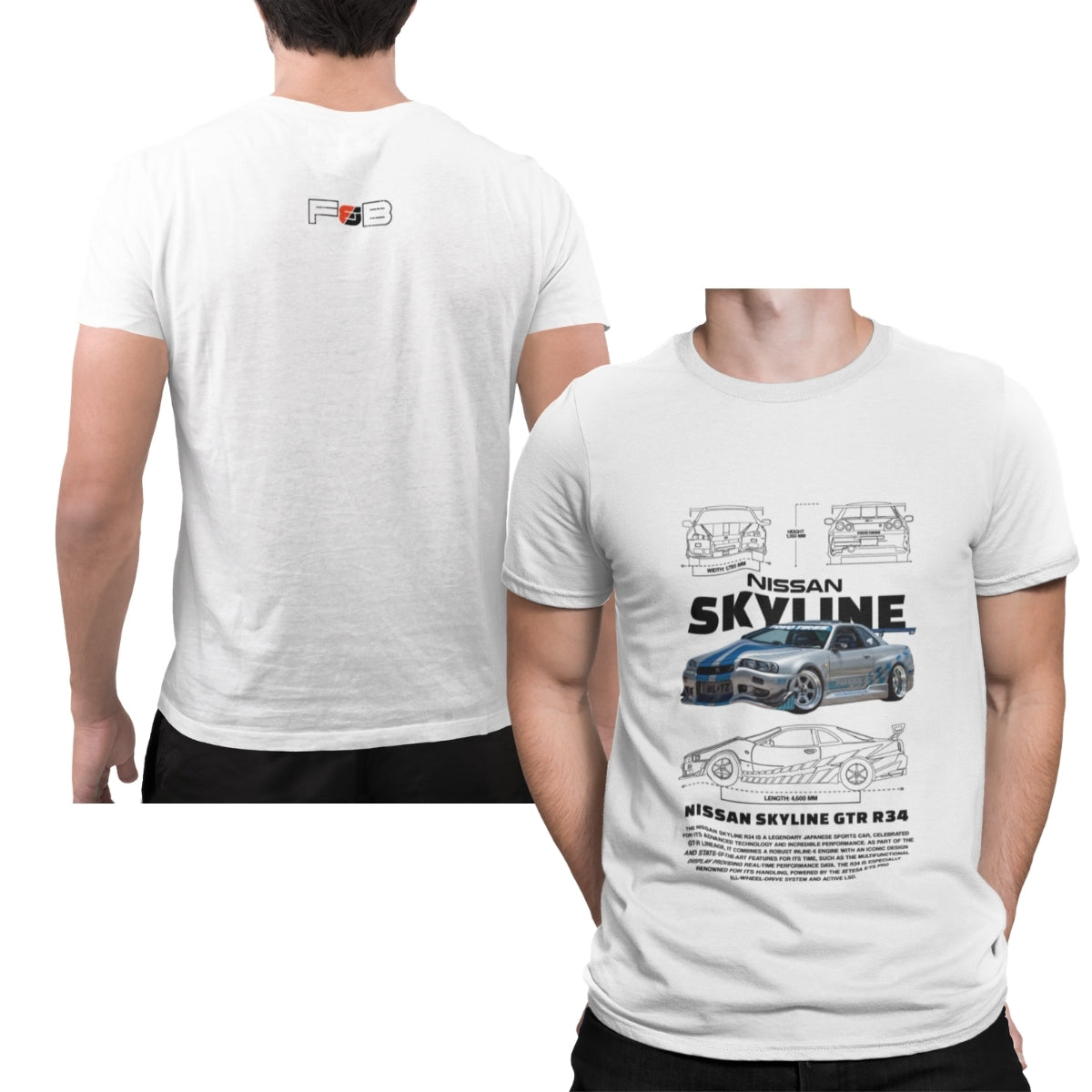 Camiseta Nissan Skyline