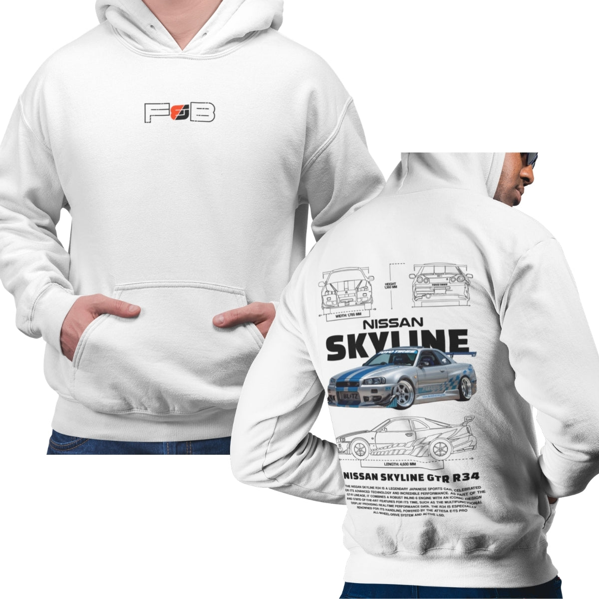 Sudadera Nissan Skyline