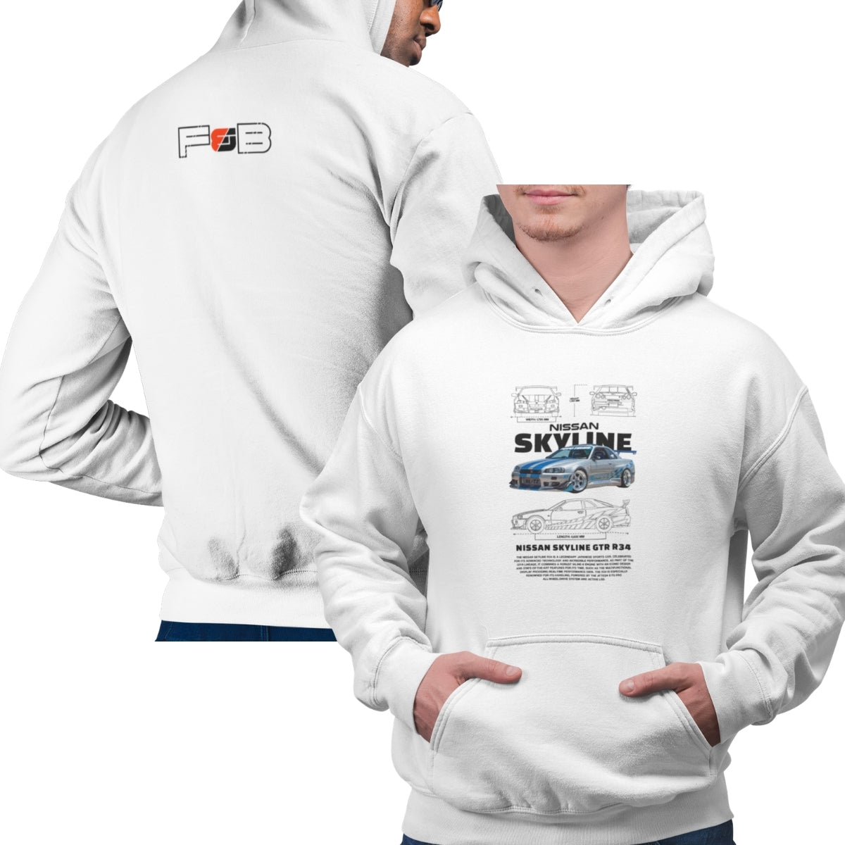 Sudadera Nissan Skyline