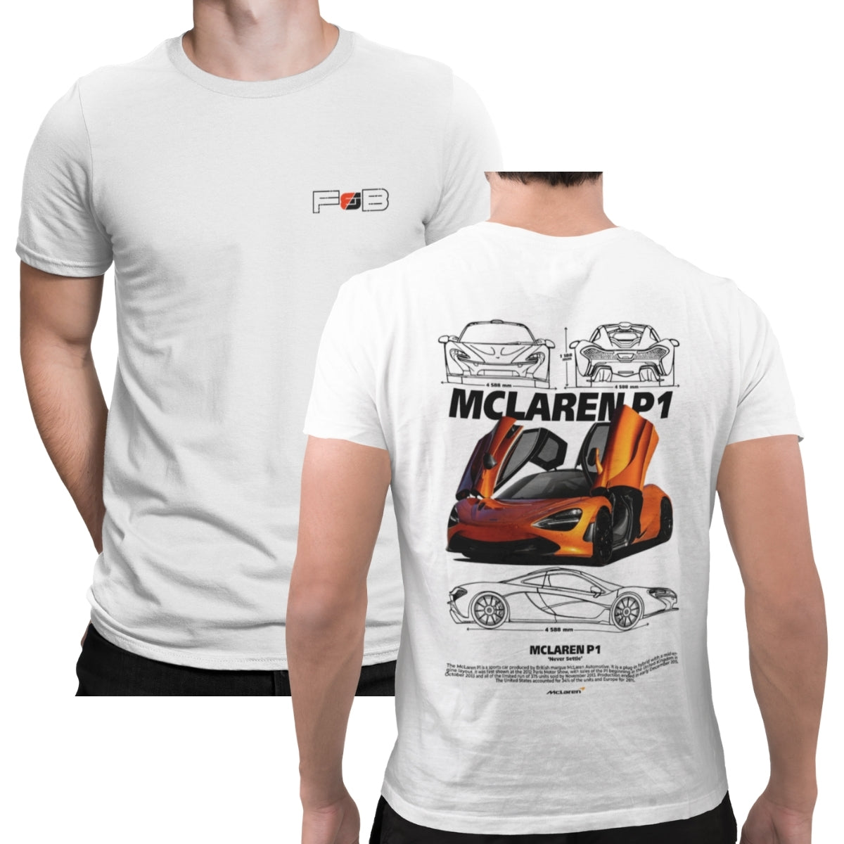 Camiseta Mclaren P1