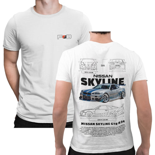 Camiseta Nissan Skyline