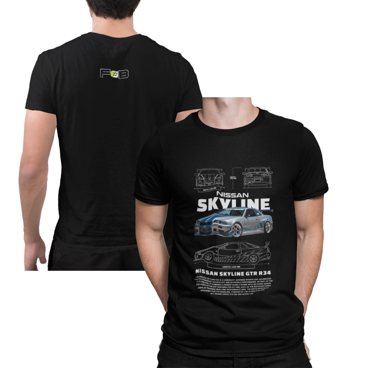 Camiseta Nissan Skyline