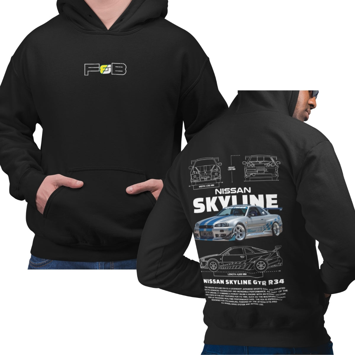 Sudadera Nissan Skyline