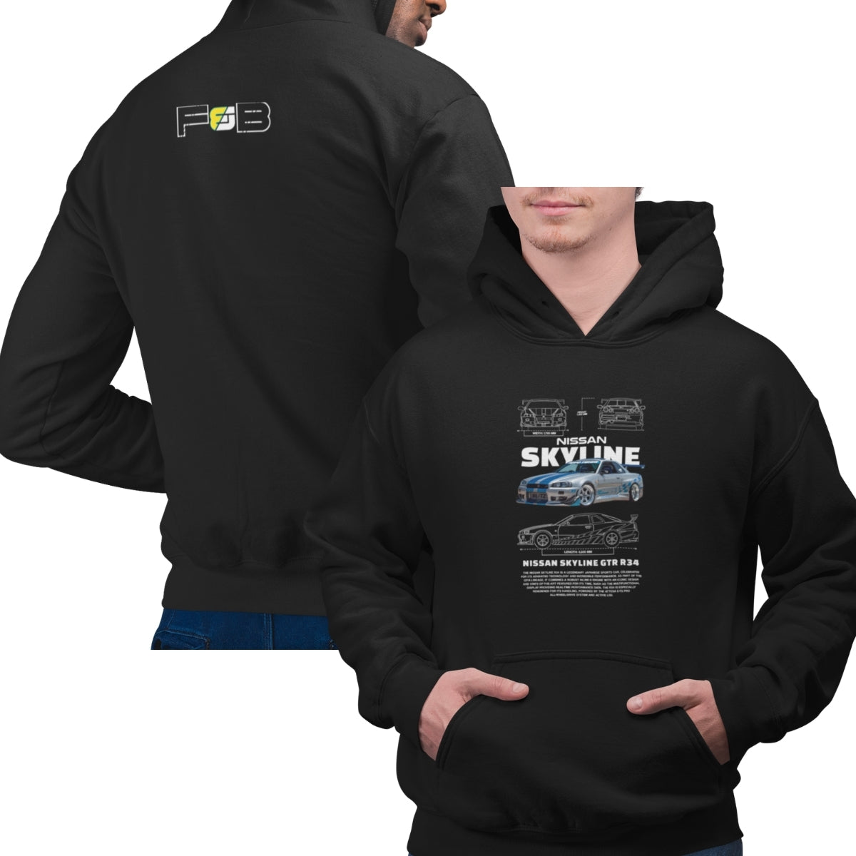Sudadera Nissan Skyline