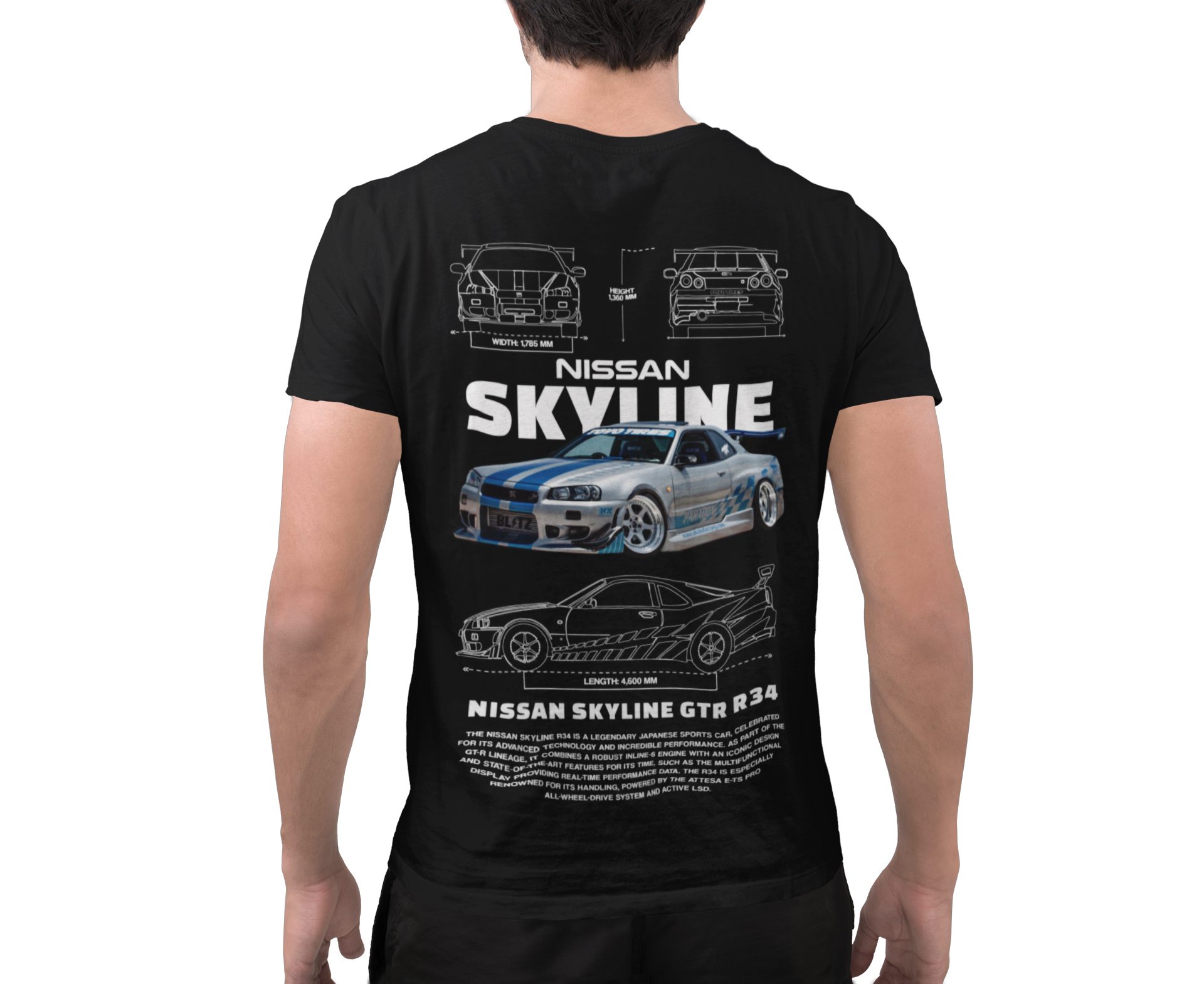 Camiseta Nissan Skyline