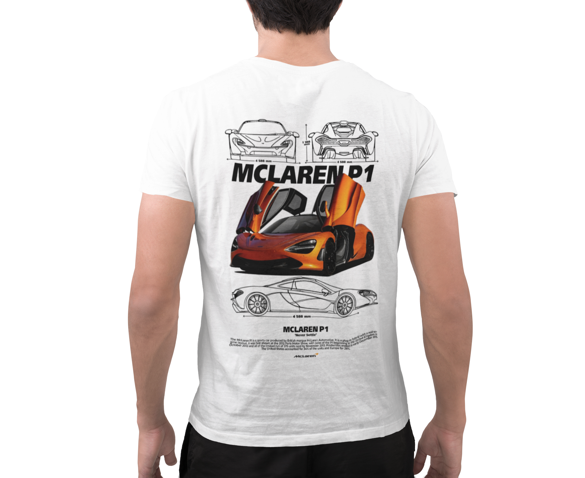 Camiseta Mclaren P1