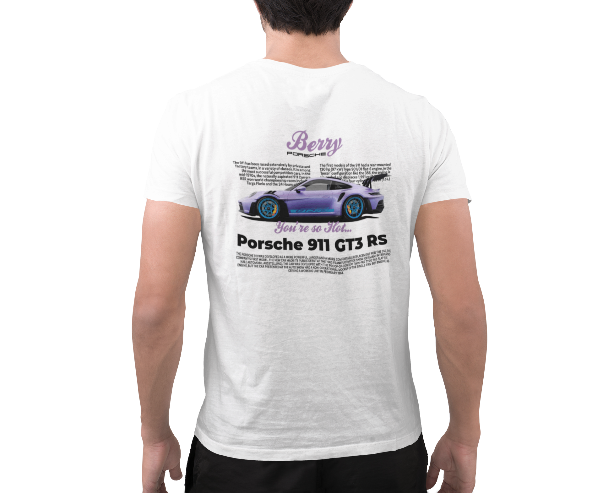 Camiseta Porsche 911