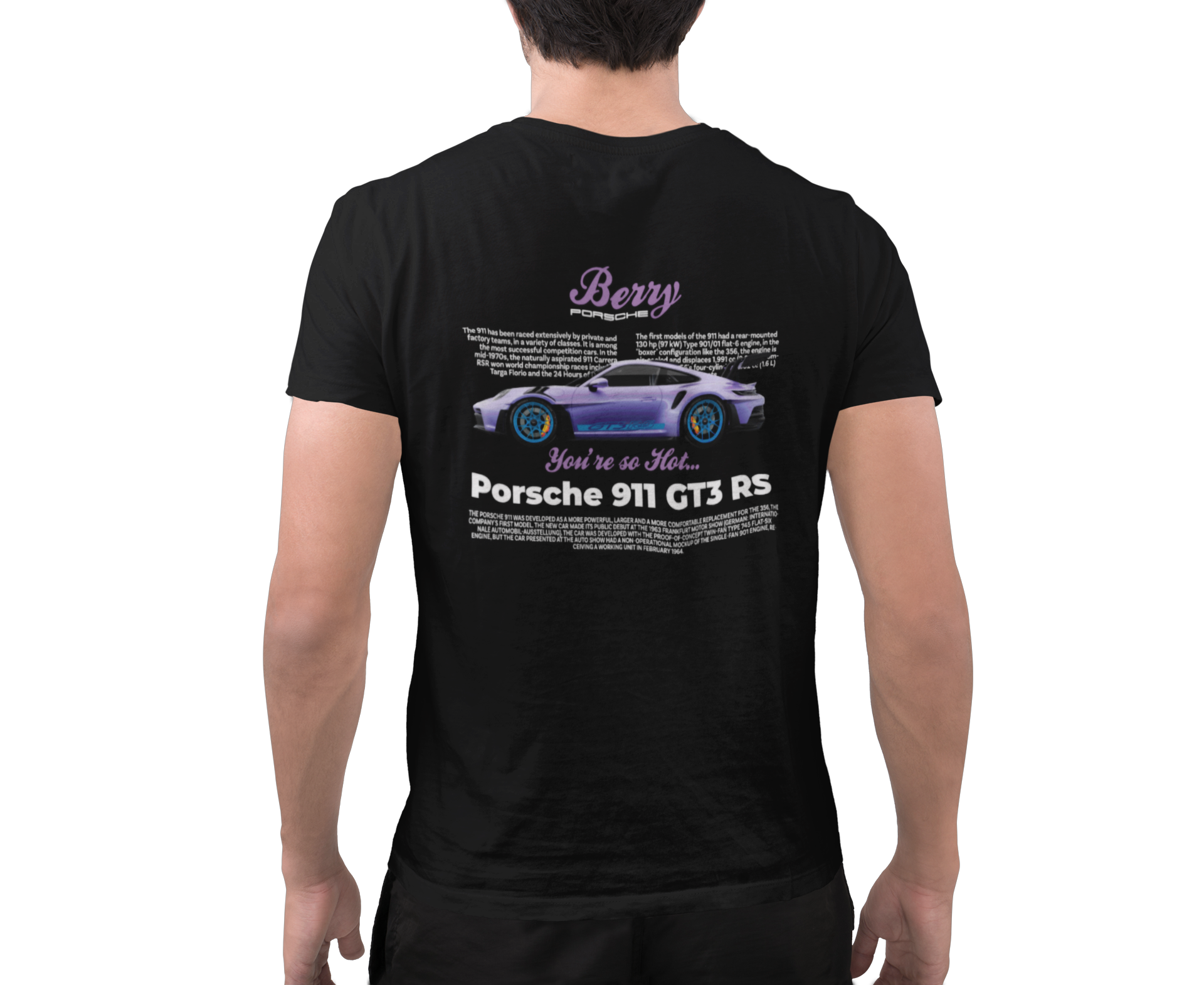 Camiseta Porsche 911
