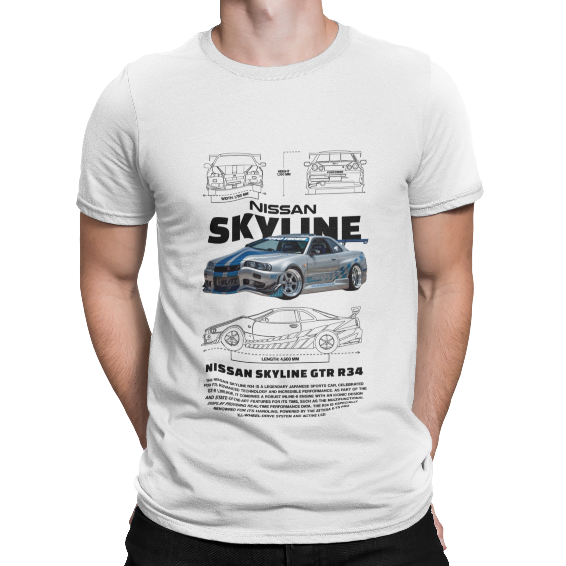 Camiseta Nissan Skyline