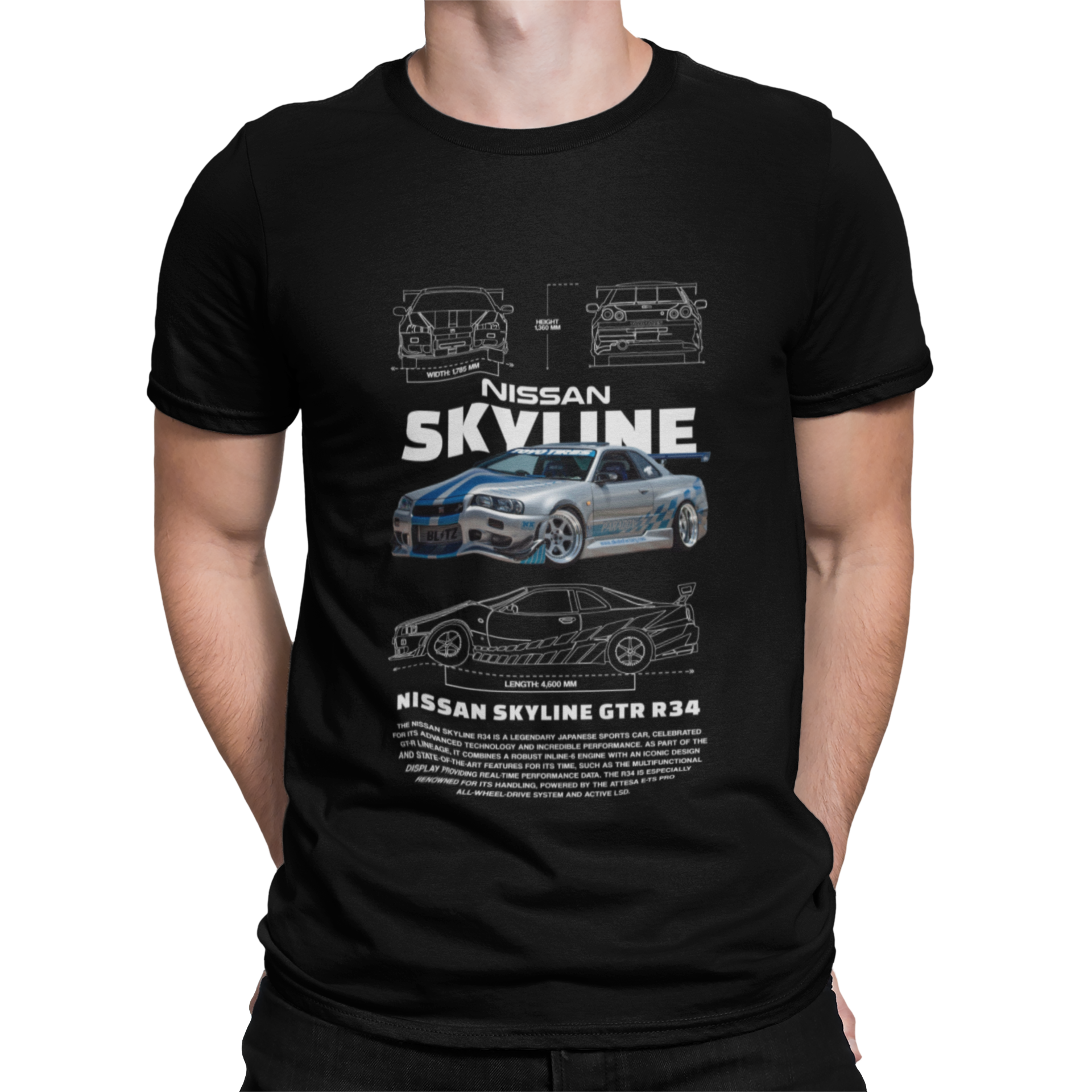 Camiseta Nissan Skyline