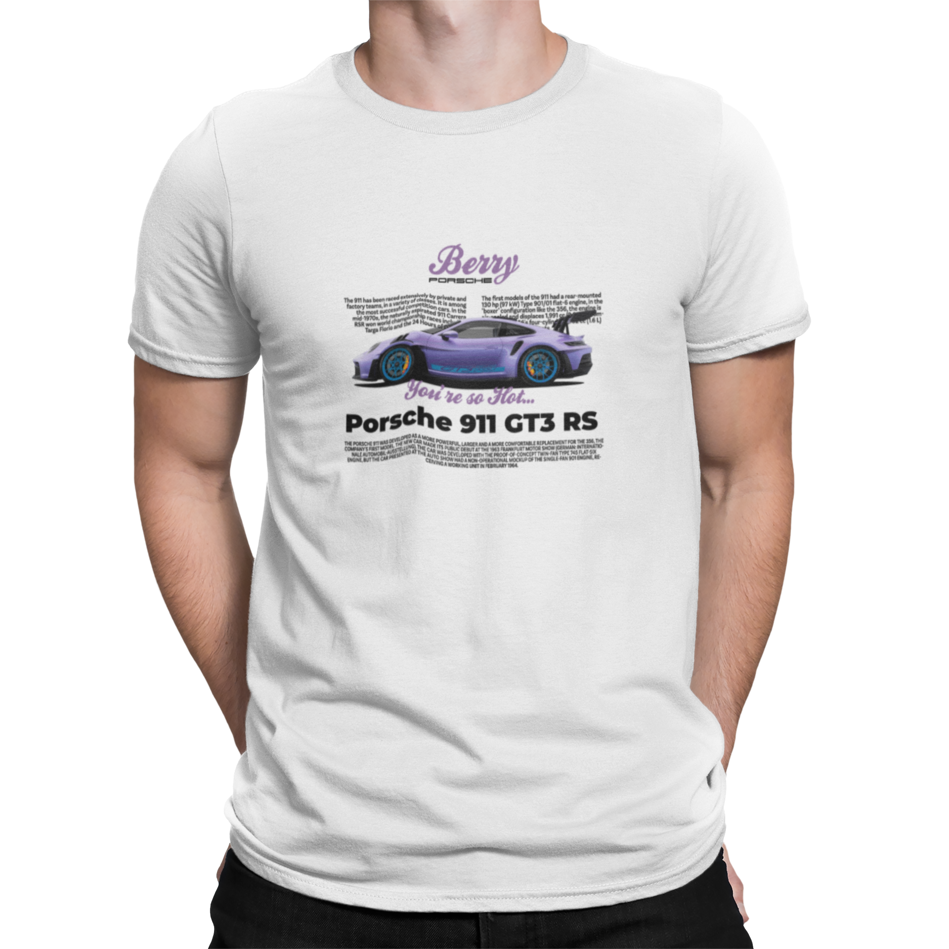 Camiseta Porsche 911