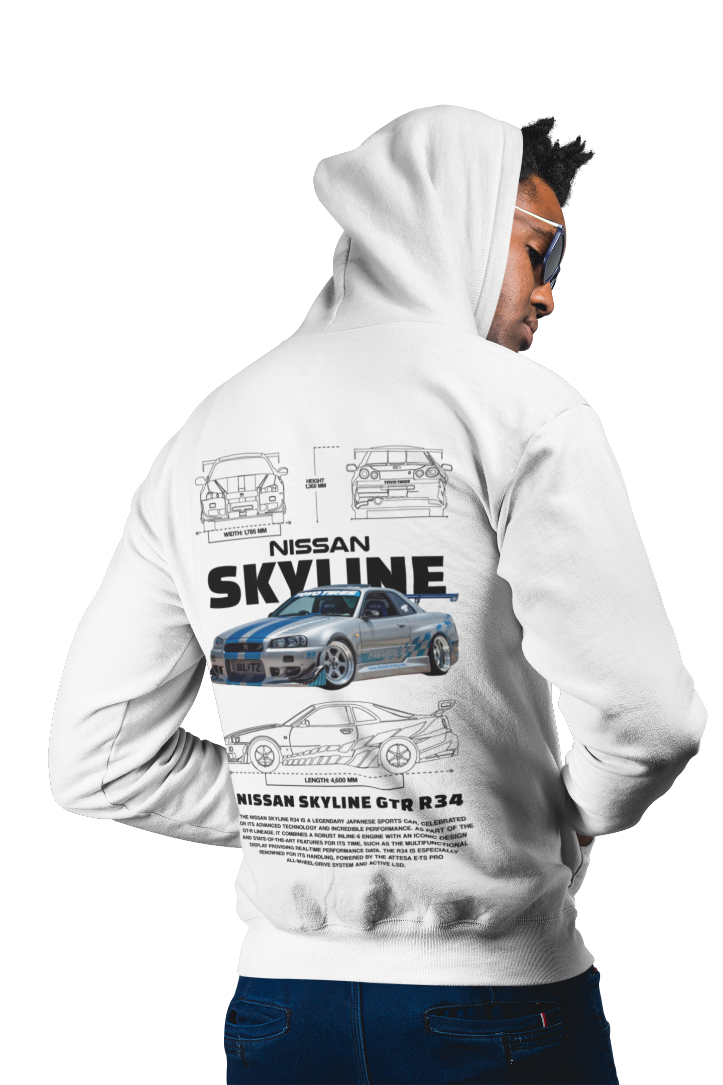 Sudadera Nissan Skyline