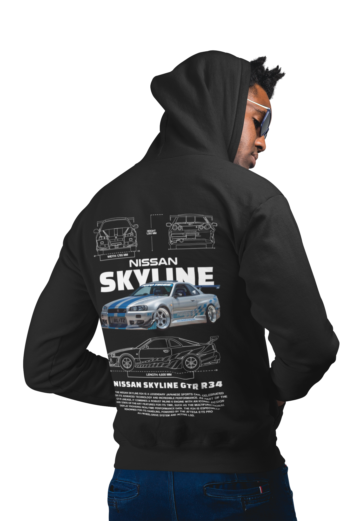 Sudadera Nissan Skyline
