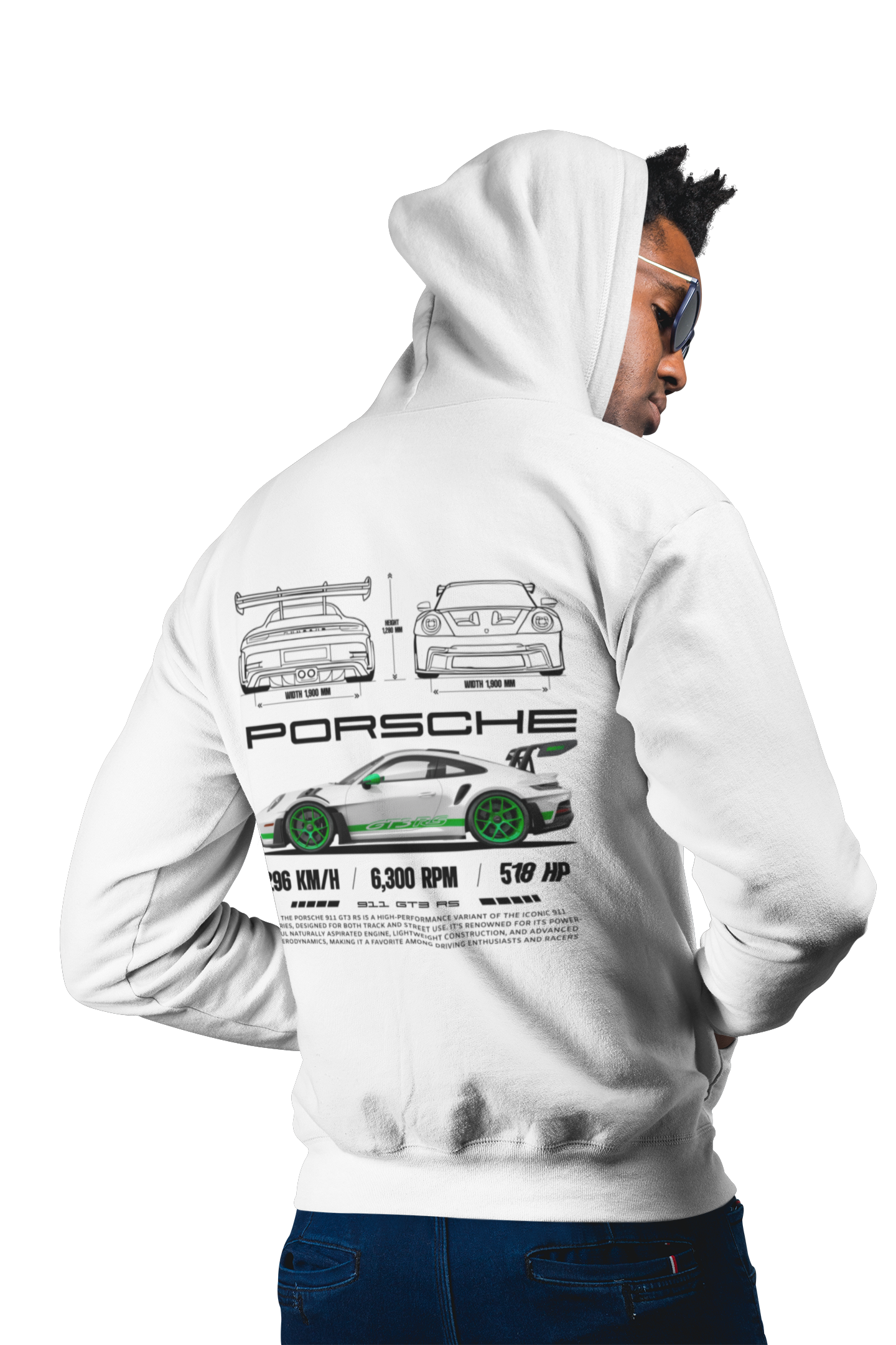 Sudadera Porsche Verde