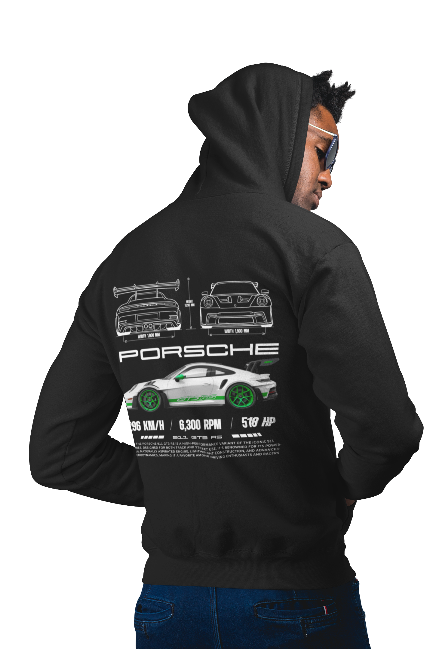Sudadera Porsche Verde