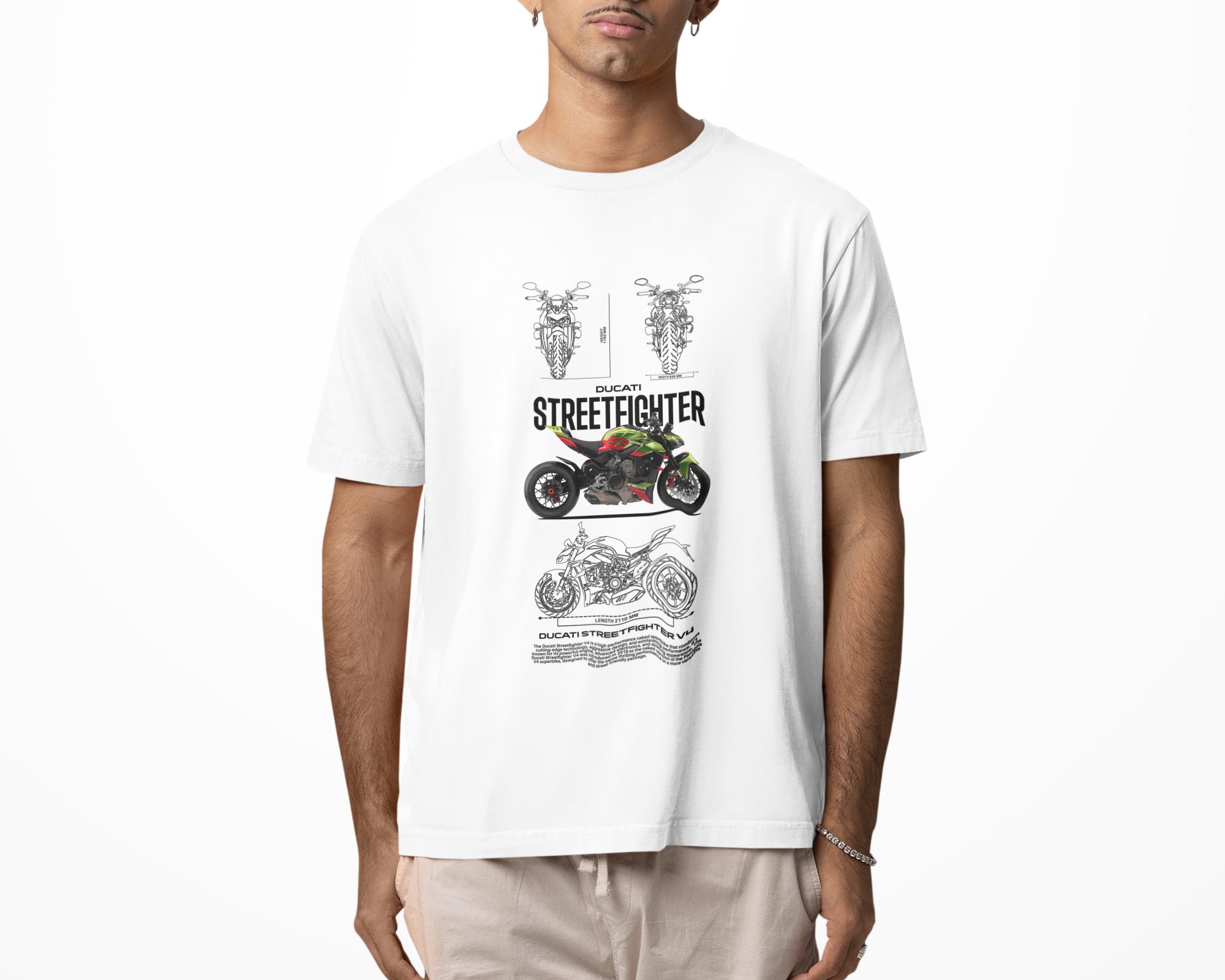Oversize Ducati