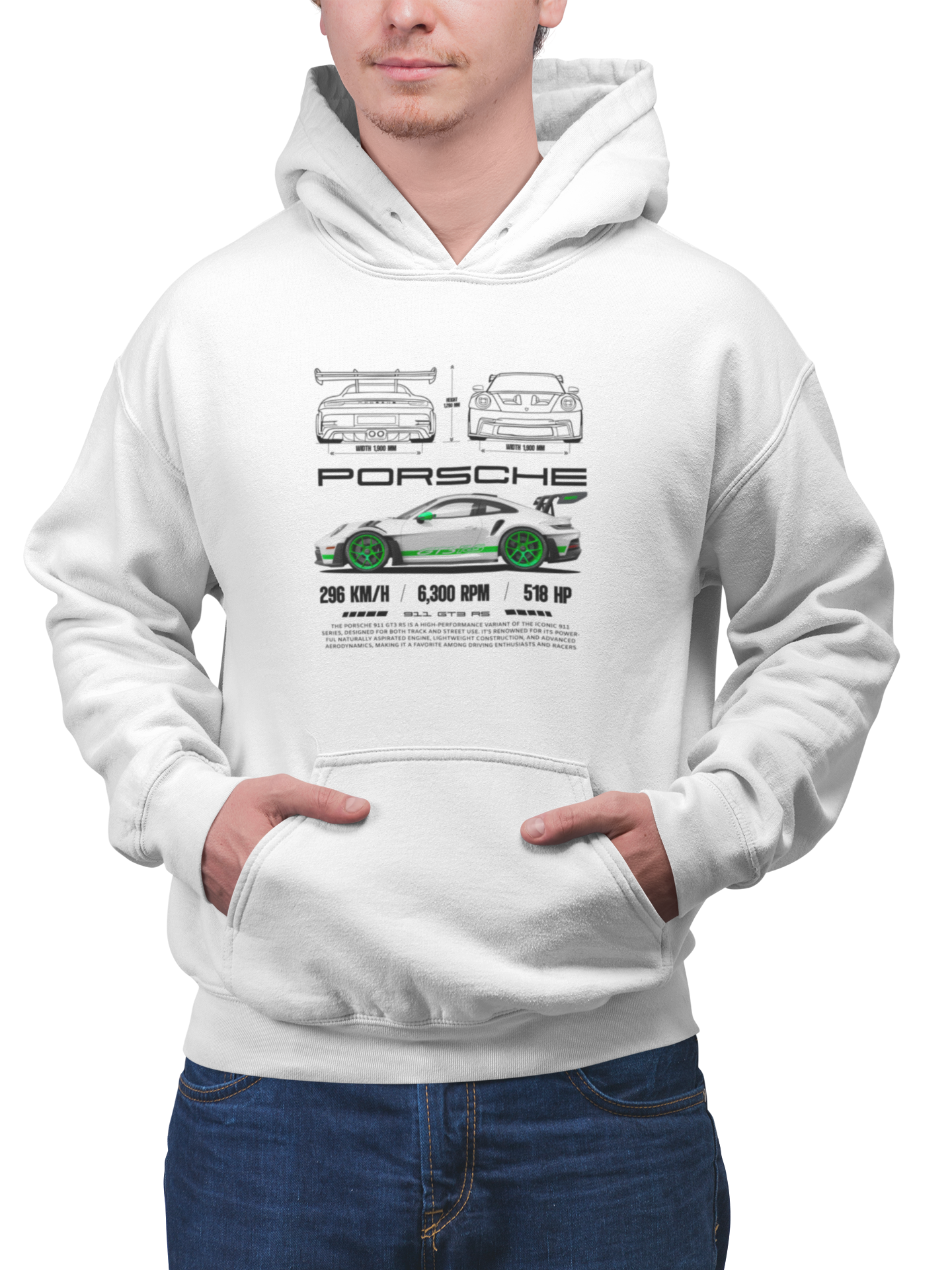 Sudadera Porsche Verde