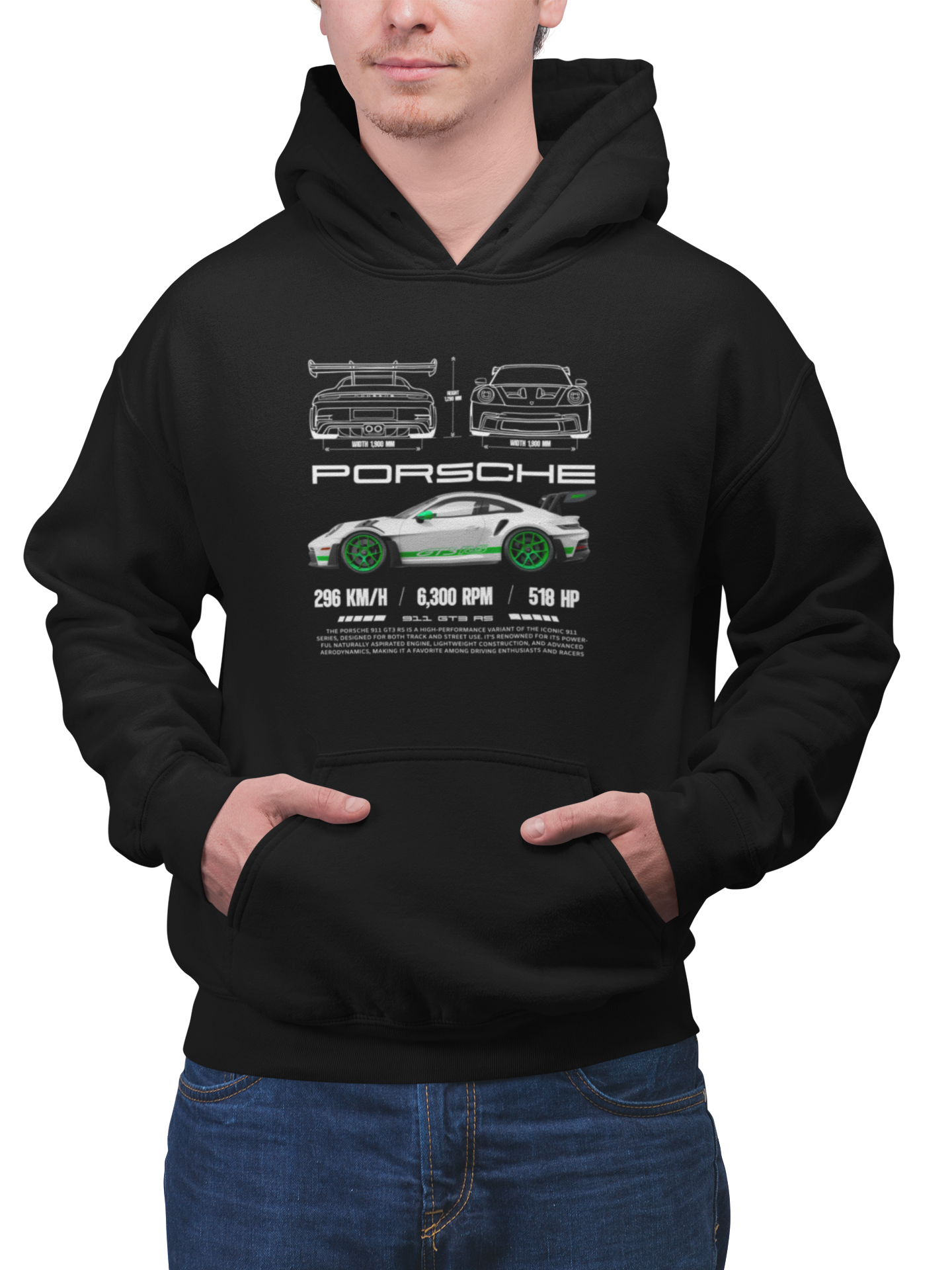 Sudadera Porsche Verde